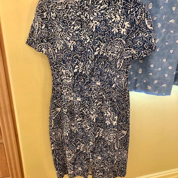 Maggy London Floral Pleated Dress - Picture 2 of 3